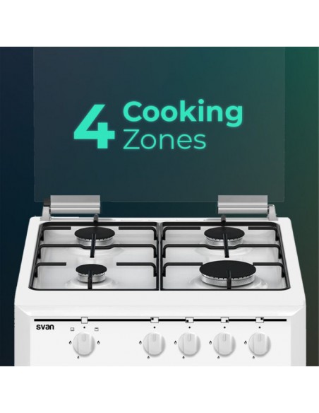 Cocina Gas Butano - SVAN SKG4501, 4...