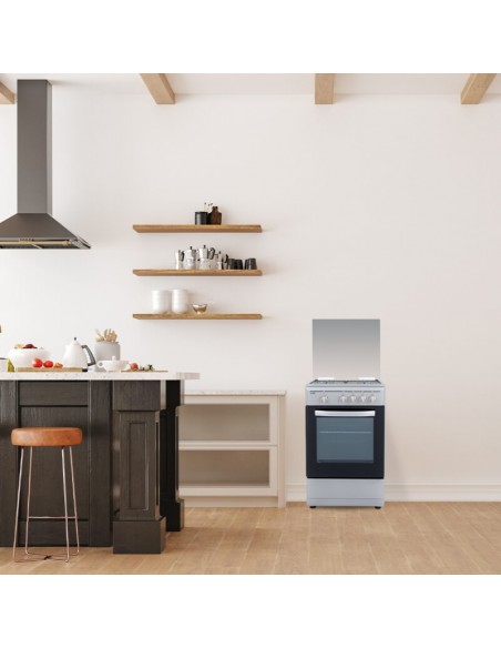 Cocina Gas Butano - SVAN SKG4501X, 4...