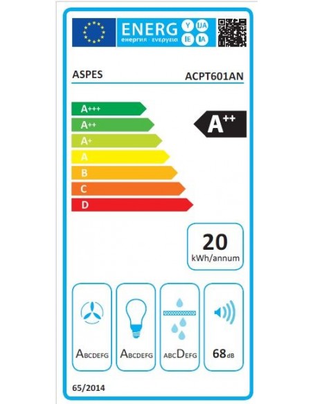 Campana Decorativa - ASPES ACPT601AN,...