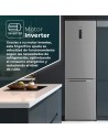 Combi Libre Instalación - SVAN SC195600DNFDX, Inox, Altura 1.95 m, Eficiencia D