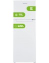 Frigorífico Dos Puertas - ASPES AF1837501ENFD, Blanco, 1.72,m, Eficiencia E