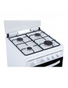 Cocina Gas - ASPES AKG4501, Blanco, 4 Zonas, Ancho 50 cm
