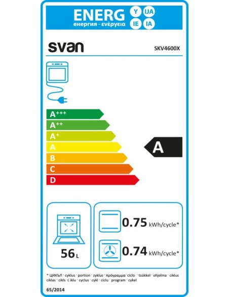 Cocina Vitrocerámica - Svan SKV4600X,...