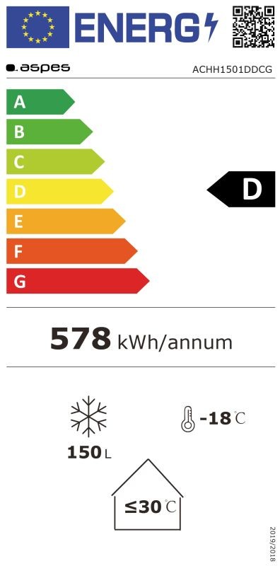Etiqueta de Eficiencia Energética - ACHH1501DDCG