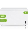 Arcón Congelador - ASPES ACHH4500EDC, 141,6 cm, 418L, Eficiencia E