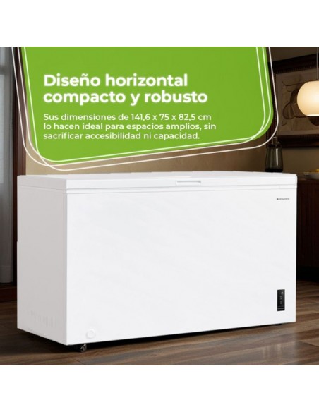 Arcón Congelador - ASPES ACHH4500EDC,...