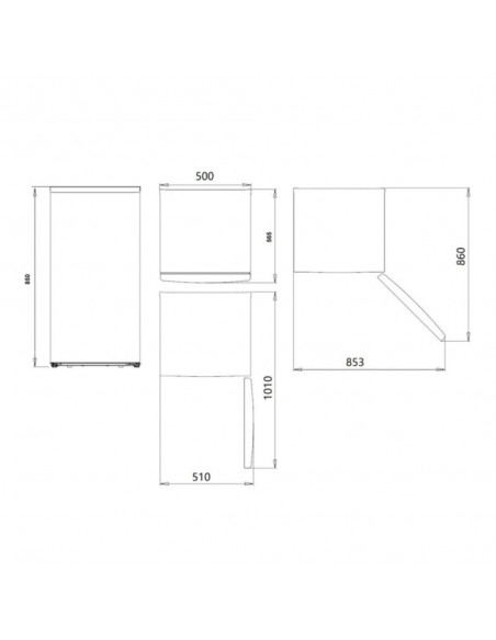 Arcón Congelador - ASPES ACV855501E,...