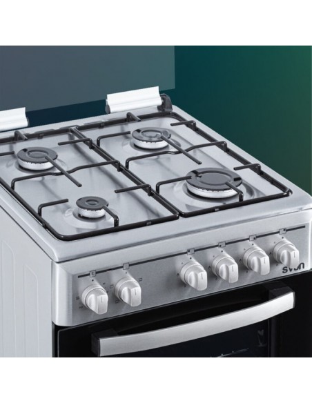 Cocina Gas Butano - SVAN SKM4501X, 4...