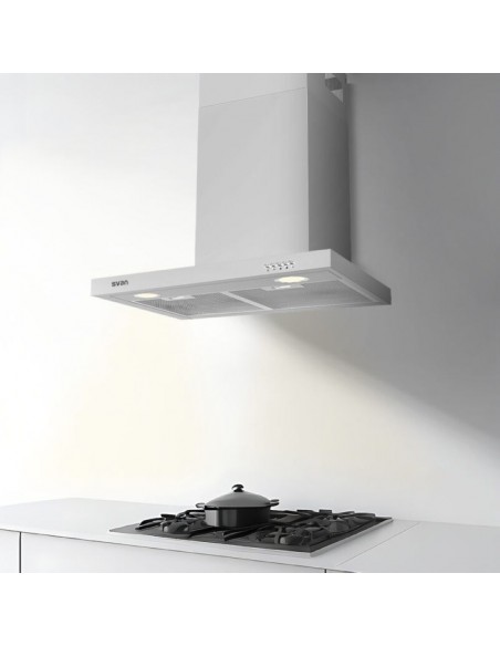 Campana Decorativa - SVAN SCPT601AIX,...