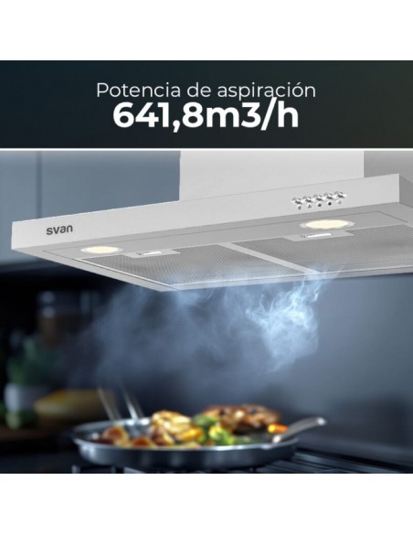 Campana Decorativa - SVAN SCPT601AIX,...