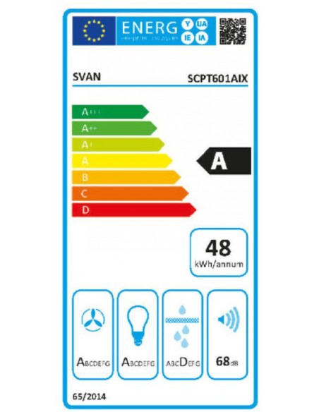 Campana Decorativa - SVAN SCPT601AIX,...