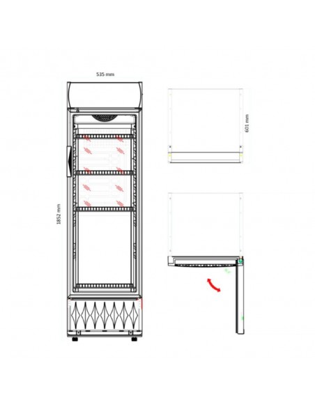 Frigorífico - ASPES ARH185601D,...