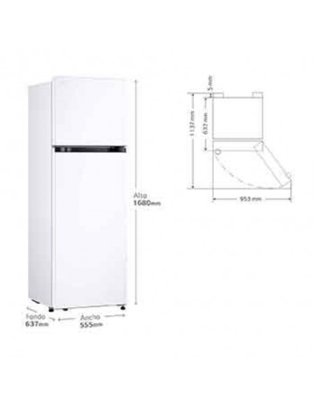 Frigorífico 2 Puertas - LG...