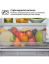 Combi Libre Instalación - LG GBBSJ21EPY, Inox, Altura 2.03 m, Eficiencia E