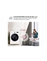 Lavadora Secadora - LG W4X1095NWK, Blanco, Lavado 9 kg, Secado 5 kg, 1400 rpm