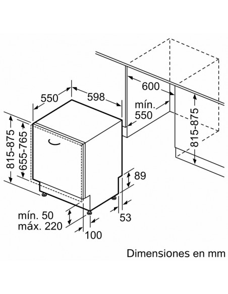Lavavajillas Integrable - BOSCH...