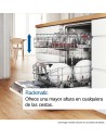Lavavajillas Libre Instalación - BOSCH SMS4HVI21E Inox, Tercera Bandeja, Eficiencia C
