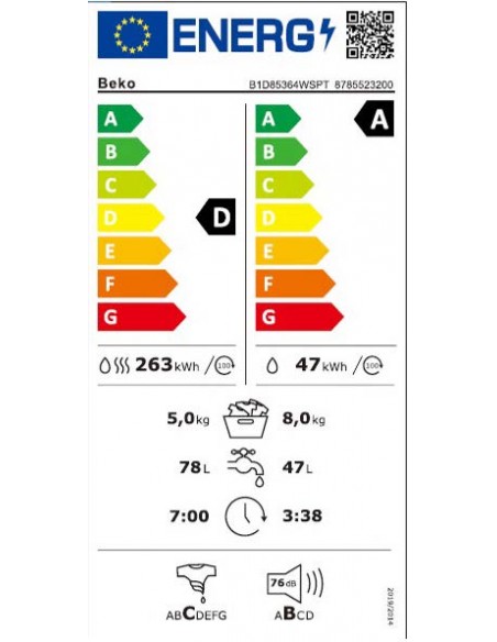 Lavadora Secadora - Beko...