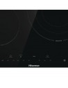 Placa Vitrocerámica - HISENSE E6332BSCE, 3 Zonas, Negro