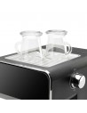 Cafetera Express - ORBEGOZO EX5300,  Negro Inox, Thermoblock