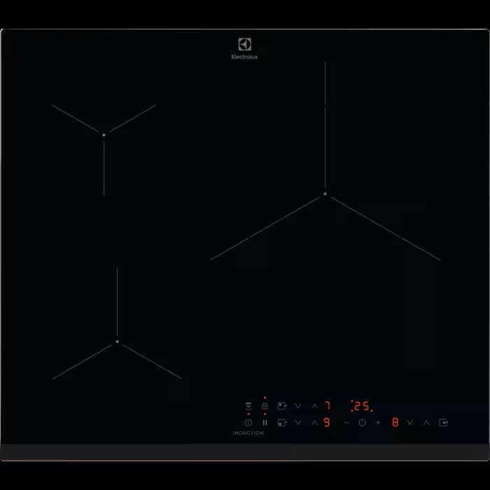 Electrolux – Placa de inducción Electrolux con 3 zonas de cocción – EIT61336.