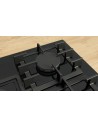 Placa Gas Natural - BOSCH PPQ7A6I40 Negro, 5 Zonas