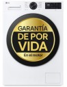 Lavadora Libre Instalación - LG F2X50S8TLB, Blanco, 8 kg, Fondo Reducido