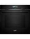 Horno Multifunción - SIEMENS HB776G1B1, Cristal Negro, Pirolítico