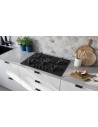 Placa Gas Natural - BALAY 3ETG676RB, 5 Zonas, Cristal Negro