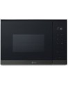 Microondas Integrable - LG MG7Z2593B, Negro, Grill, 1000W