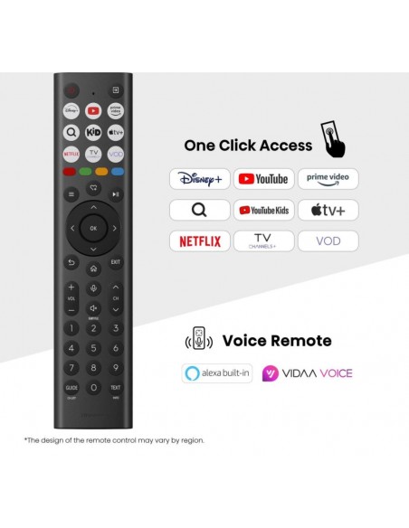 TV LED - HISENSE 55A7Q, 55", 4K UHD,...