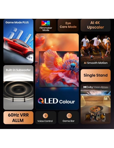 TV LED - HISENSE 55A7Q, 55", 4K UHD,...