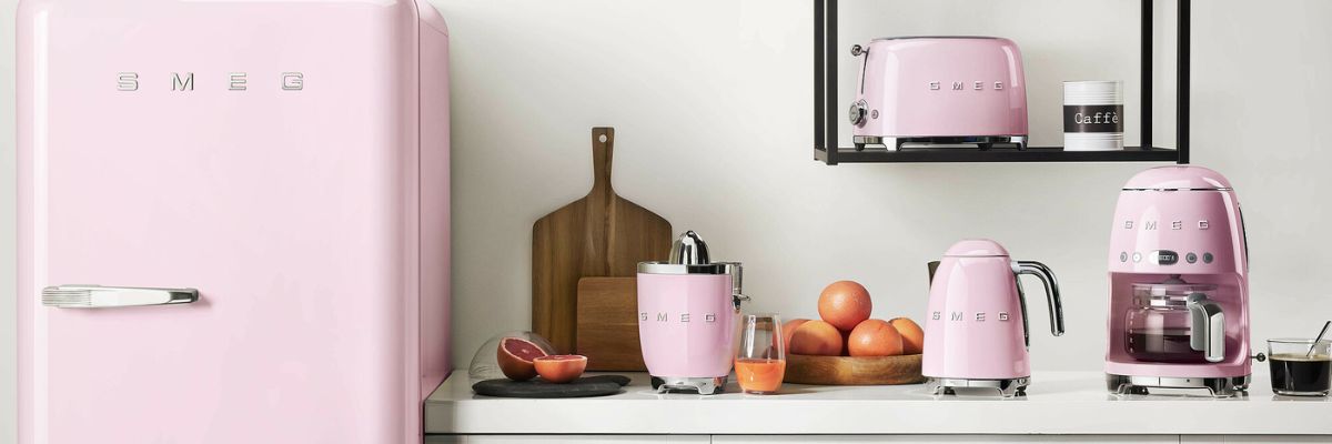 Productos Smeg Rosa