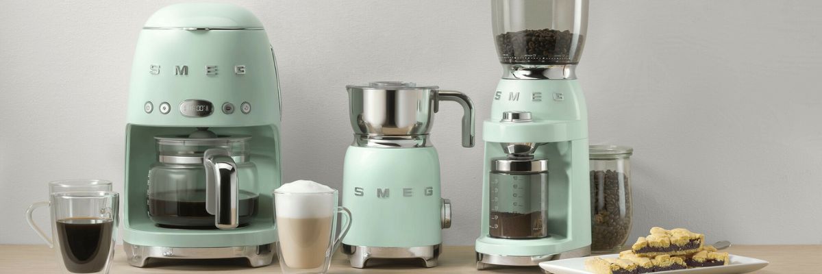 Cafeteras Smeg Verde