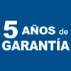 5 Años de garantia